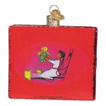 Old World Christmas Corduroy Book Ornament - Thumbnail 3 of 4