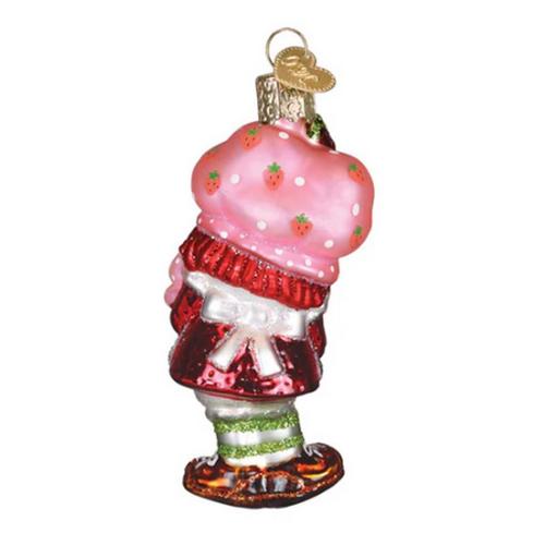 Old World Christmas Strawberry Shortcake & Custard Ornament - Primary Image