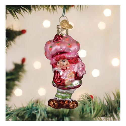 Old World Christmas Strawberry Shortcake & Custard Ornament - Primary Image