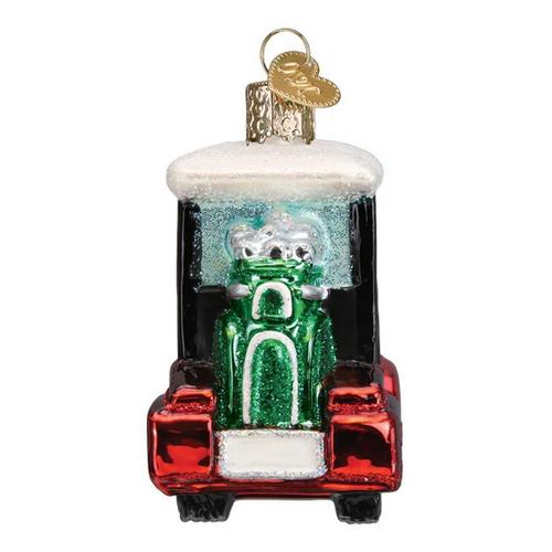Old World Christmas Golf Cart Ornament - Primary Image