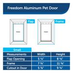 PetSafe Freedom Aluminum Pet Door - Thumbnail 3 of 6