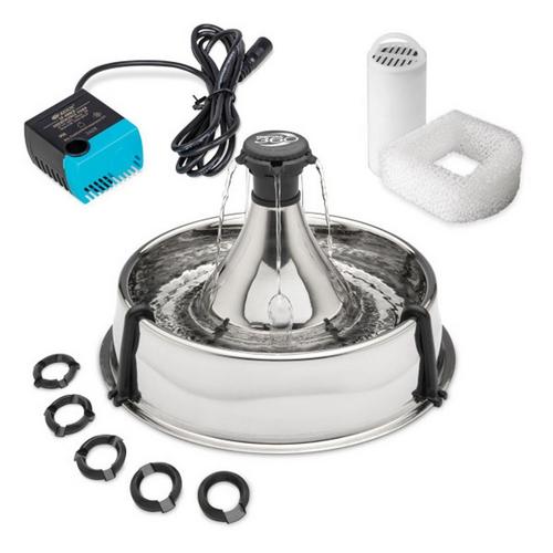 PetSafe Drinkwell Stainless Multi-Pet Pet Fountain - Primary Image