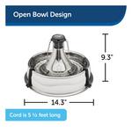 PetSafe Drinkwell Stainless Multi-Pet Pet Fountain - Thumbnail 3 of 5