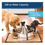 PetSafe Drinkwell Stainless Multi-Pet Pet Fountain - Thumbnail 5 of 5