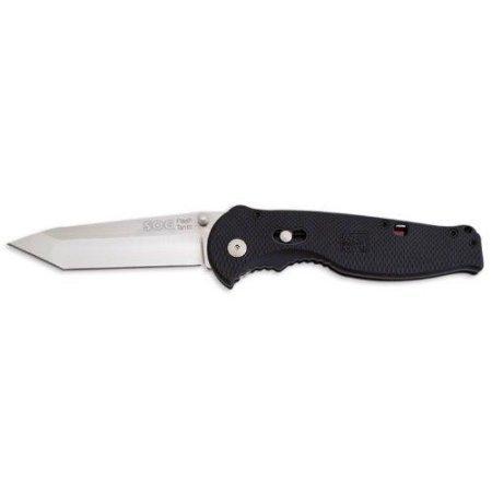 SOG Flash II Tanto Satin Folding Pocket Knife - SOG