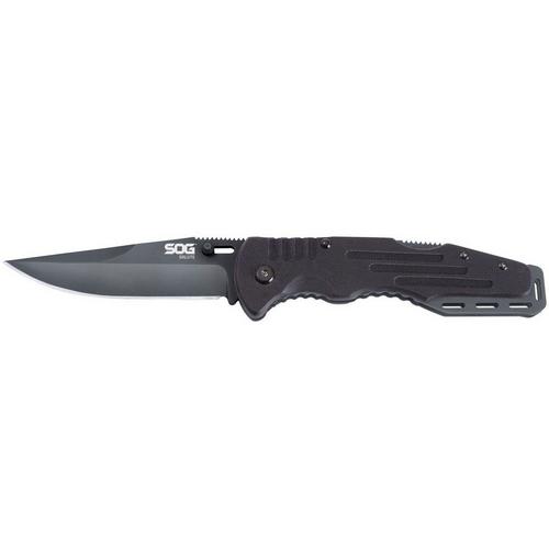 SOG Salute Mini Black Folding Knife - Primary Image