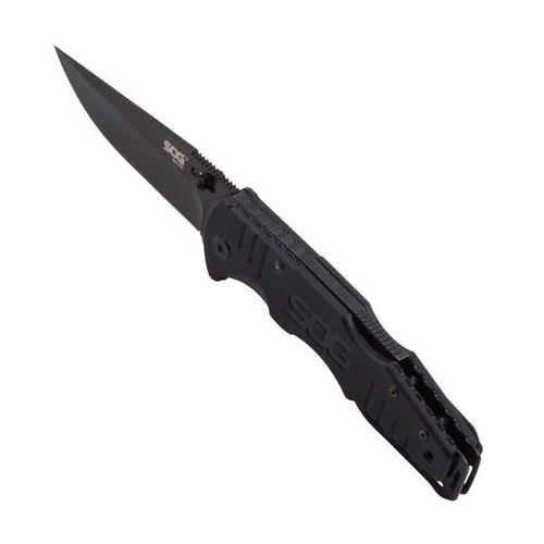 SOG Salute Mini Black Folding Knife - Primary Image