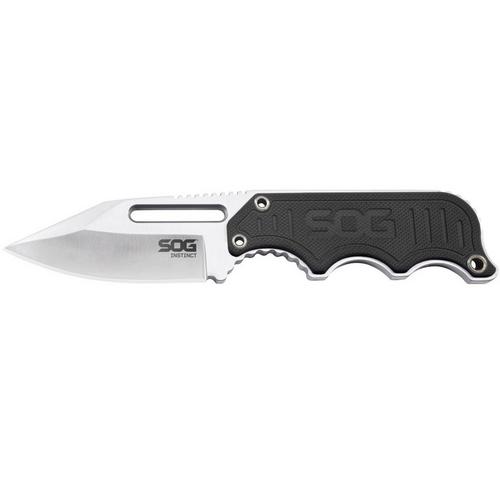 SOG Instinct G10 Satin Fixed Knife - Primary Image