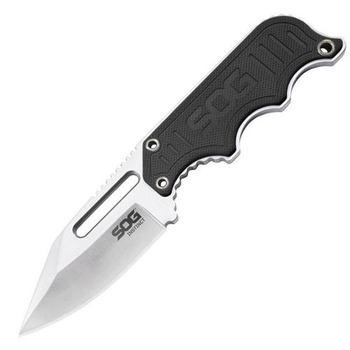 SOG Instinct G10 Satin Fixed Knife - Primary Image