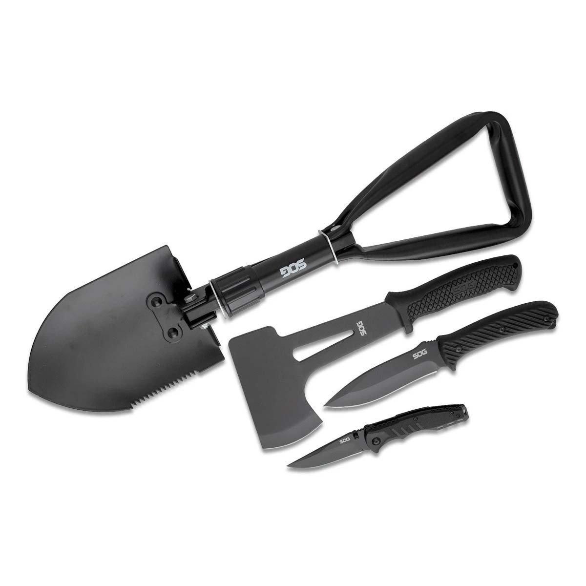 SOG Professional 5.0 4-Piece Outdoor Combo Set Knife - SOG
