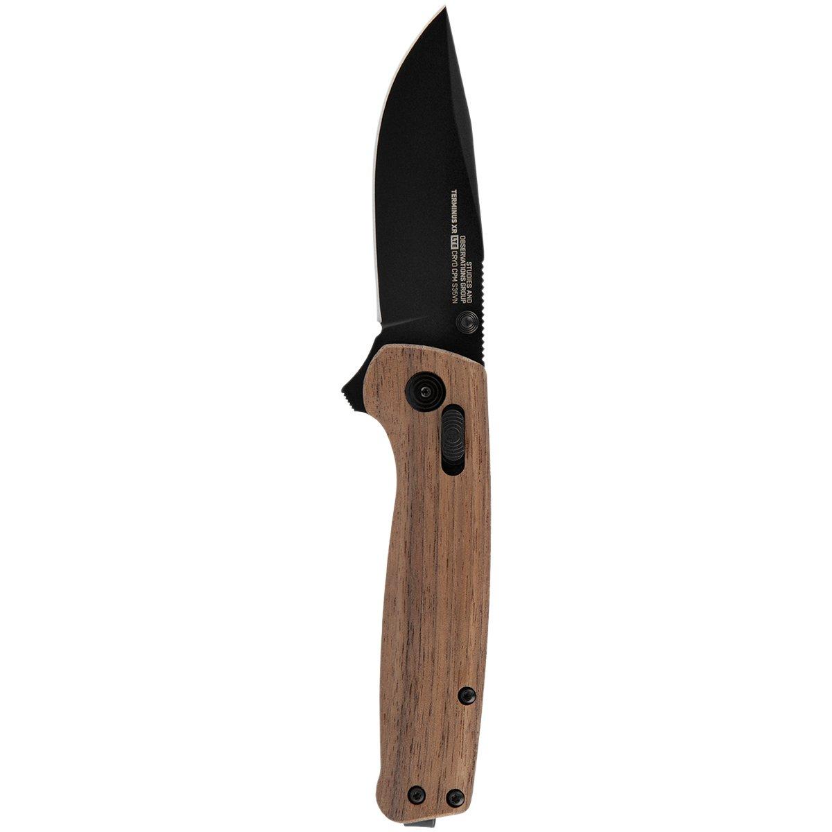SOG Walnut Terminus XR LTE Folding Pocket Knife - SOG
