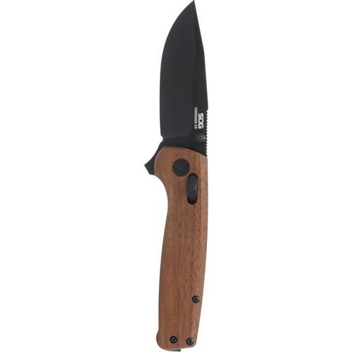SOG TM1047-BX Terminus XR Walnut Folding Pocket Knife | SCHEELS.com