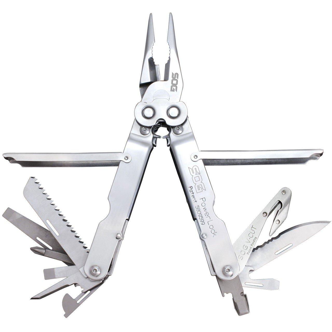 SOG PowerLock V-Cutter with Nylon Pouch Multi-Tool