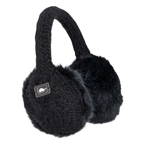 Women's Turtle Fur Faux Fur Lined Ear Muffin Earmuffs - Primary Image