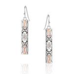 Montana Silversmiths Golden Horizon Bar Earrings - Thumbnail 1 of 2