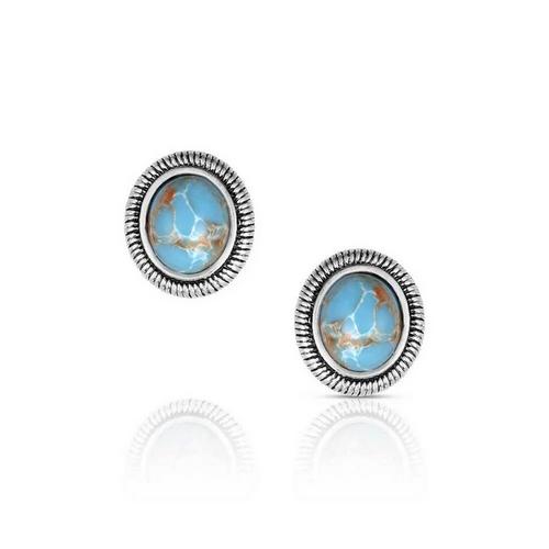 Montana Silversmiths Denim Nights Earrings - Primary Image