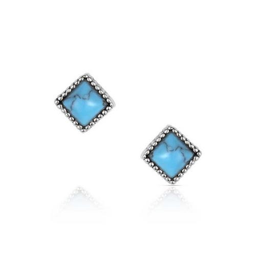 Montana Silversmiths Desert Turquoise Earrings - Primary Image