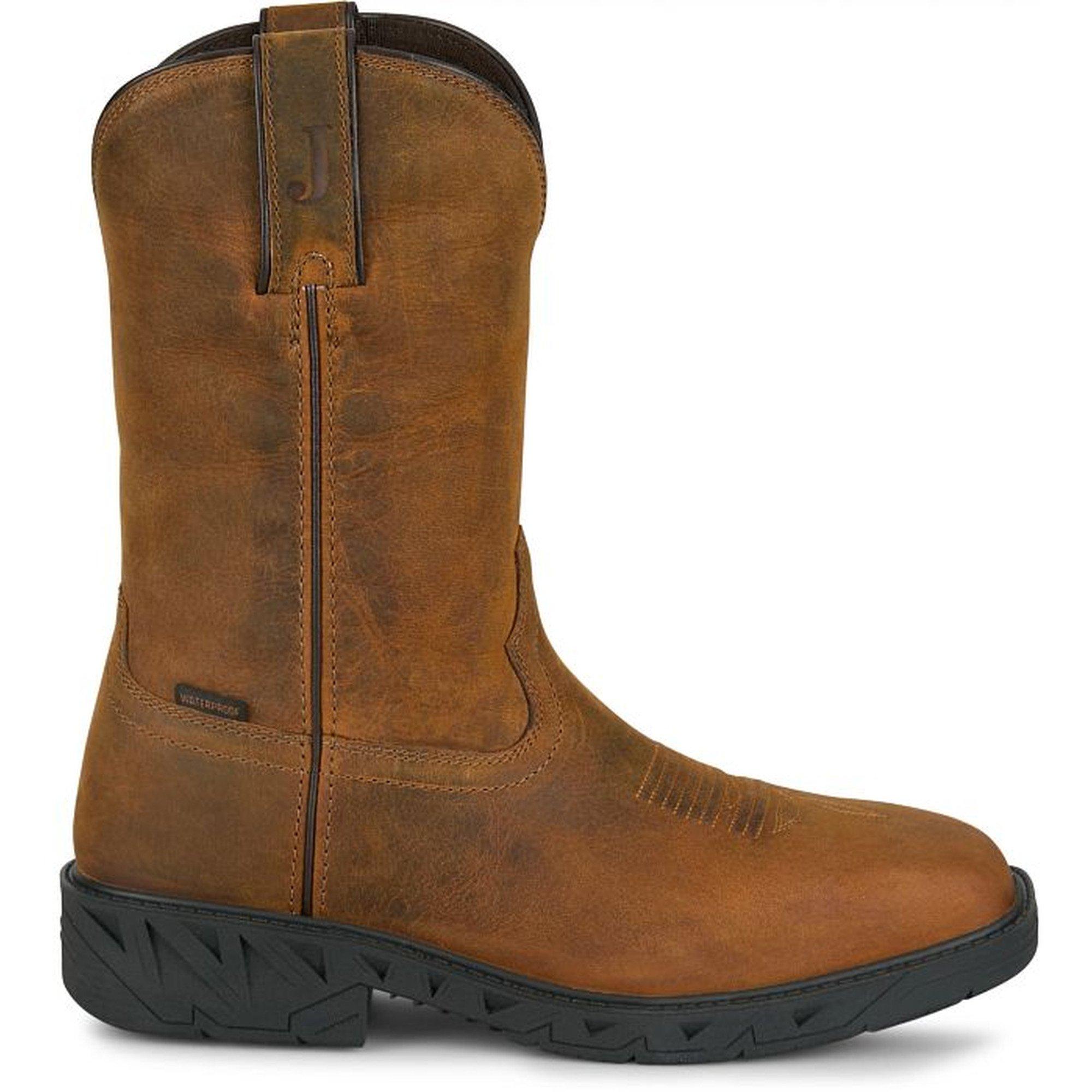 Justin Boots Men's Trencher Waterproof Work Boots