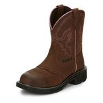 Women's Justin Brands Wanette 8" Waterproof Steel Toe Work Boots - Thumbnail 2 of 5