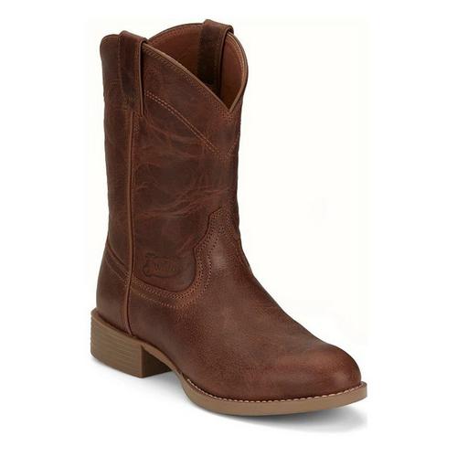 Men's Justin Brands Kilgore 10" Stampede Roper Western Boots - Primary Image