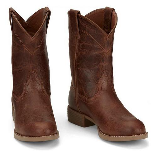 Men's Justin Brands Kilgore 10" Stampede Roper Western Boots - Primary Image