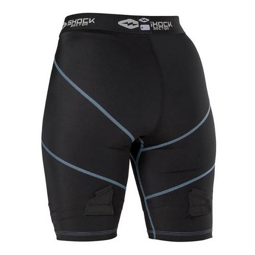 Girl's Shock Doctor Compression Hockey Shorts with Pelvic Protector - Primary Image