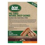 LEM Pre-Tubed Natural Sheep Casings (3/4 in.) - Thumbnail 1 of 2