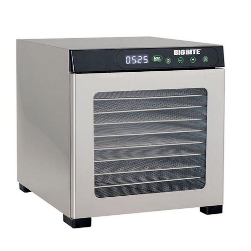 LEM BigBite 10-Tray Stainless Steel Dehydrator