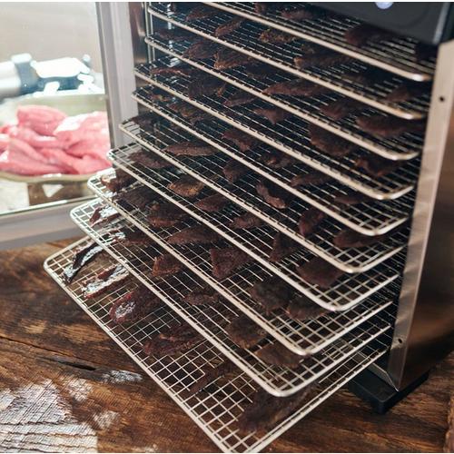 LEM BigBite 10-Tray Stainless Steel Dehydrator
