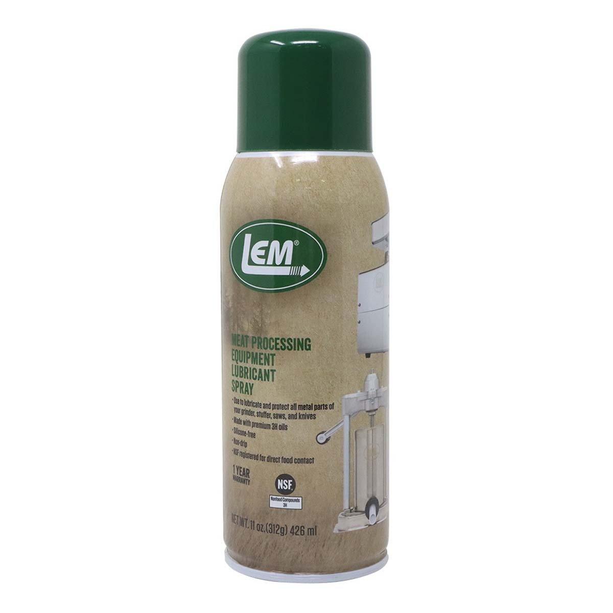 LEM Meat Processing Equipment Lubricant Spray 11 oz. - LEM