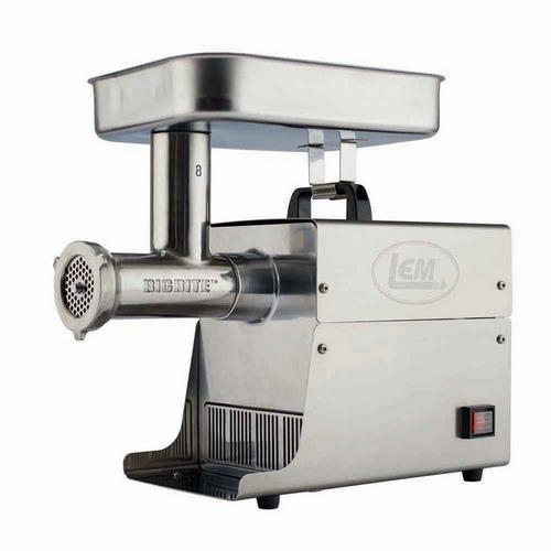 LEM BigBite #8 Stainless Steel Meat Grinder - Primary Image