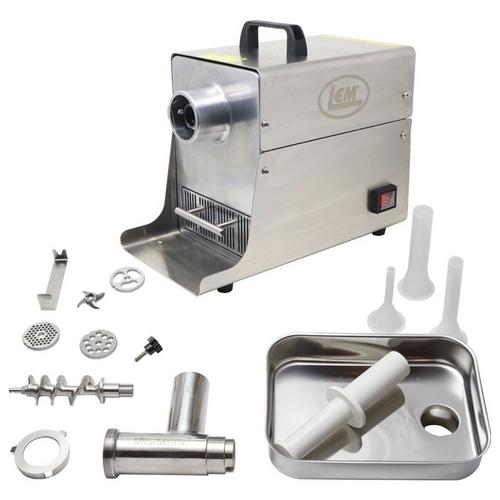 LEM BigBite #8 Stainless Steel Meat Grinder - Primary Image