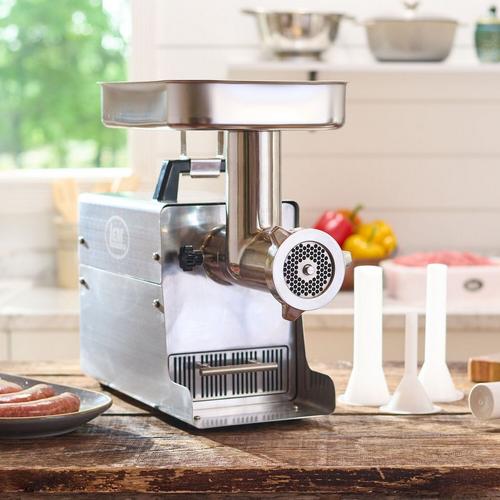 LEM BigBite #8 Stainless Steel Meat Grinder - Primary Image