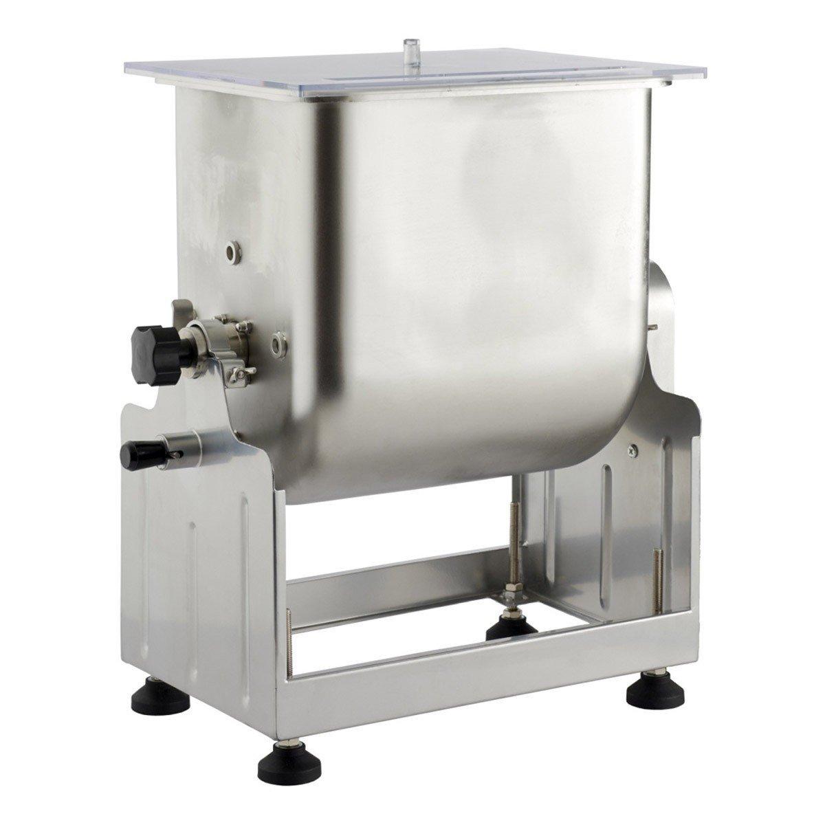 LEM Improved BigBite Tilt Manual/Motorized 50 Lb Meat Mixer - LEM