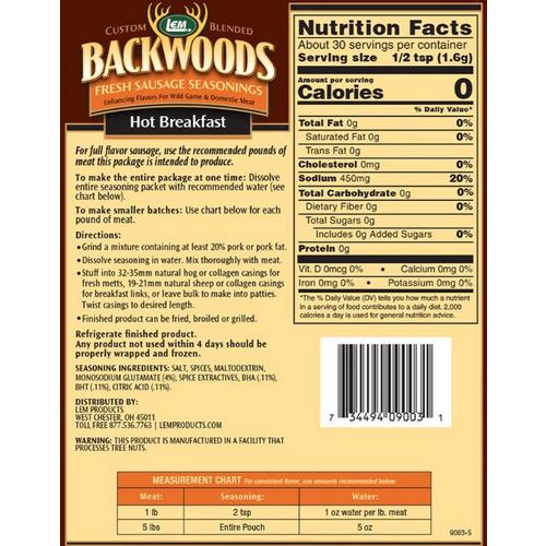 LEM Fresh Sausage Seasoning - Primary Image