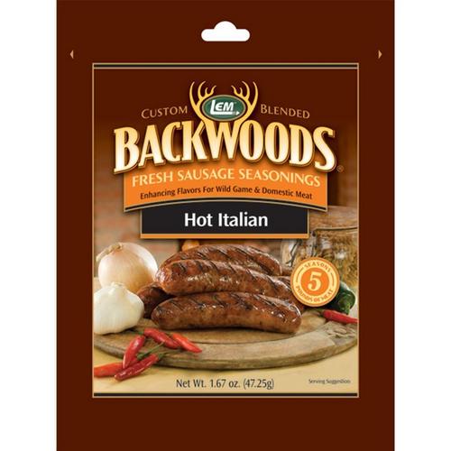 LEM 5lbs. Backwoods Hot Italian Fresh Sausage Seasoning - Primary Image