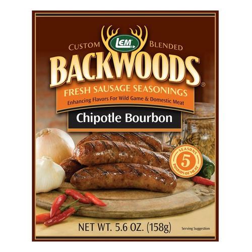 LEM Backwoods Chipotle Bourbon Fresh Sausage Seasoning - Primary Image