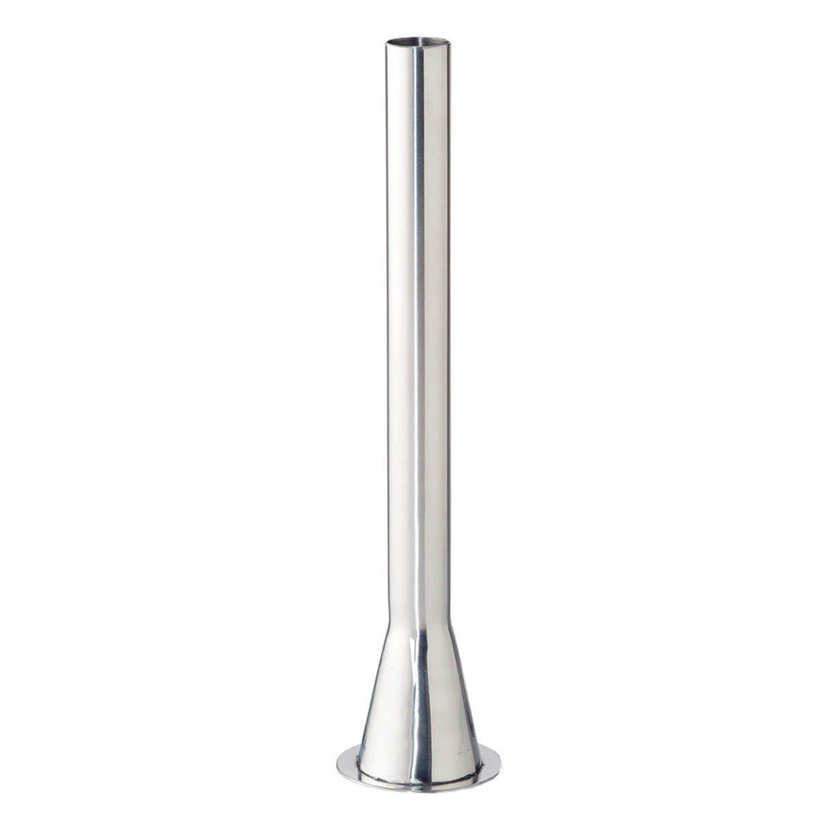 LEM 15 Lb Vertical Sausage Stuffer Stainless Steel Stuffing Tubes with 2" Base - LEM