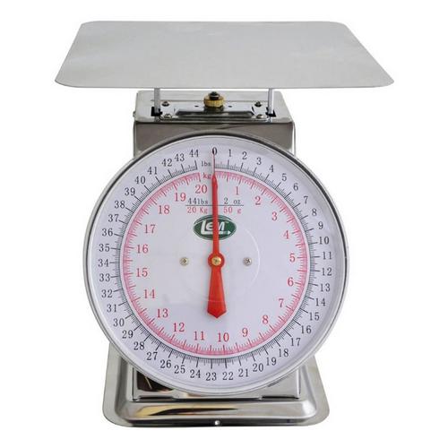 LEM 44 Lb Stainless Steel Scale - Primary Image