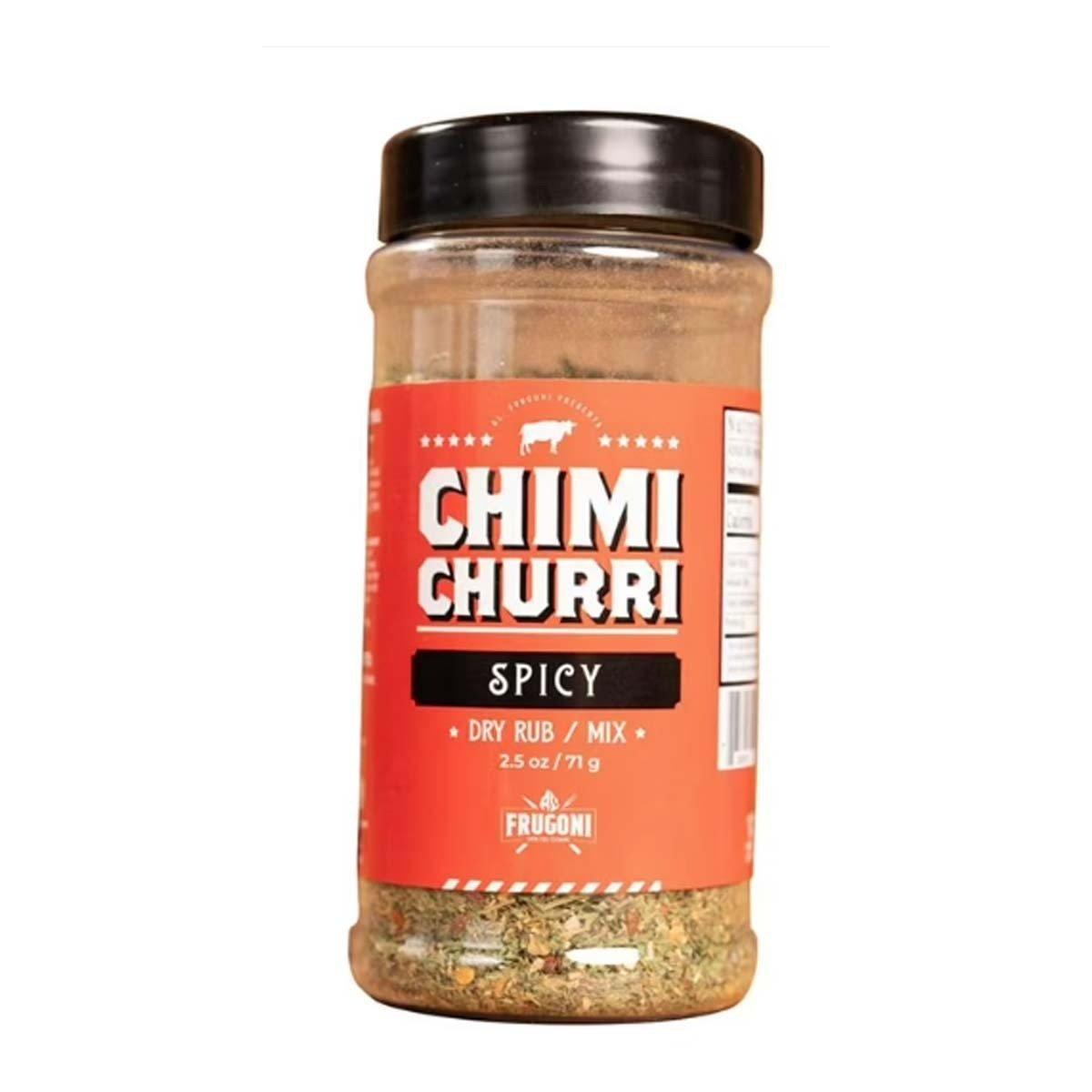 Al Frugoni Chimi Churry 2.5oz Spicy Dry Rub Seasoning - Al Frugoni