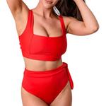 Women's Wild Isles Eva Square Neck Swim Bikini Top - Thumbnail 1 of 5
