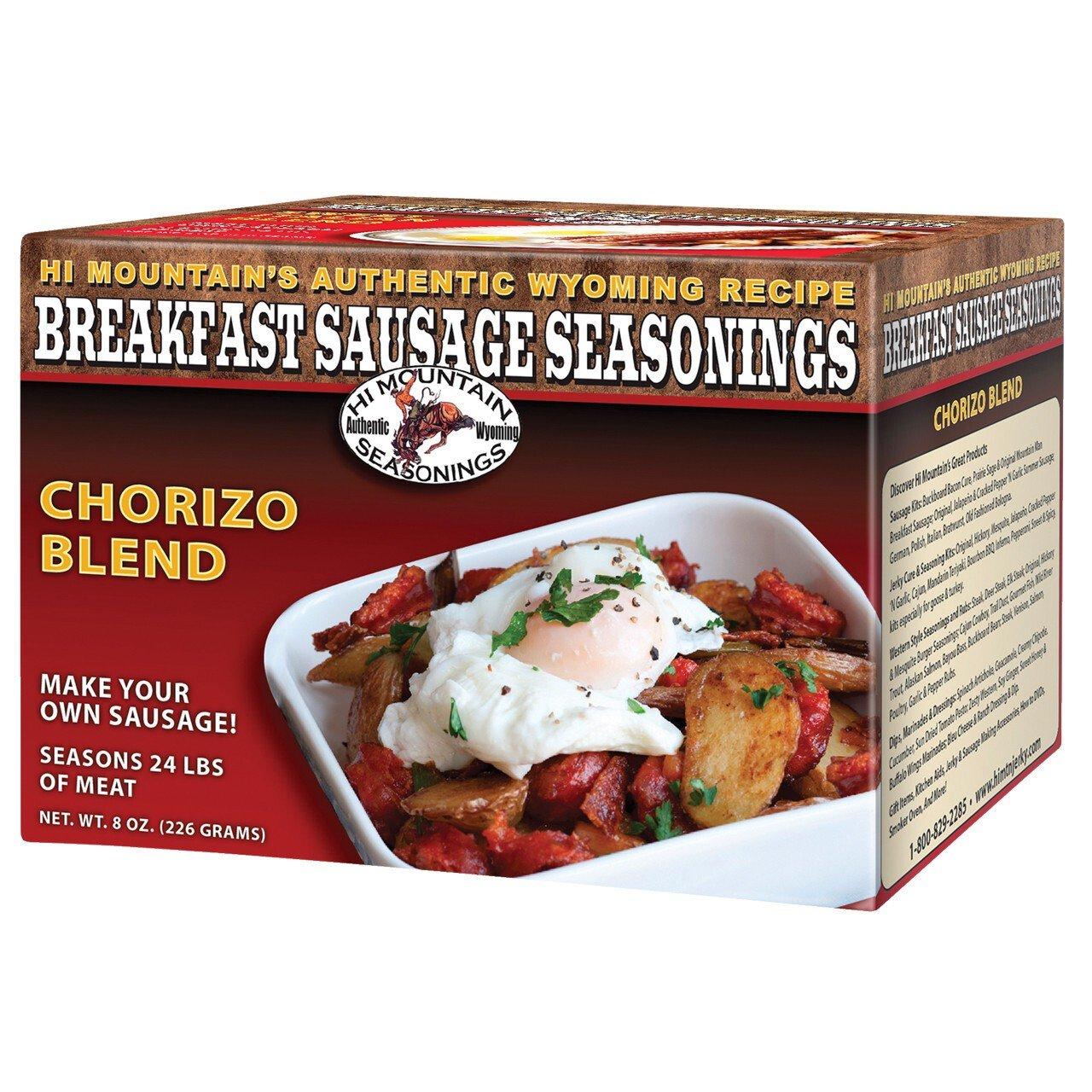 Hi Mountain Chorizo Blend Breakfast Sausage Seasoning - Hi Mountain