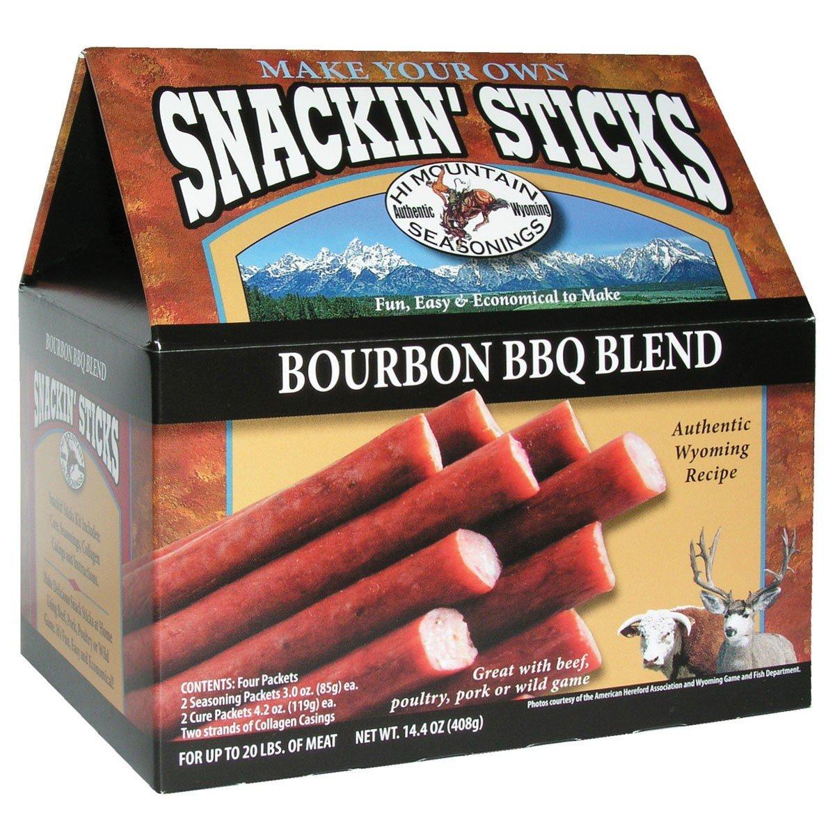 Hi Mountain Bourbon BBQ Snackin' Stick Kit - Hi Mountain