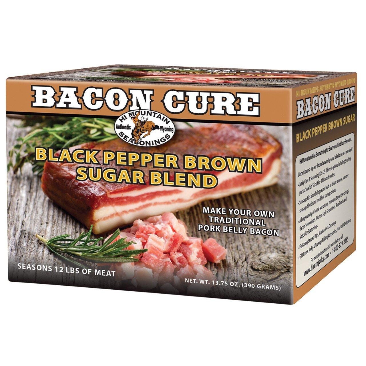 Hi Mountain Black Pepper and Brown Sugar Bacon Cure - Hi Mountain