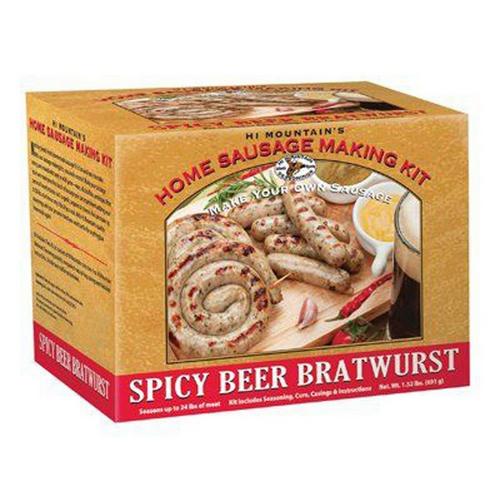 Hi Mountain Spicy Brat Sausauge Kit - Primary Image