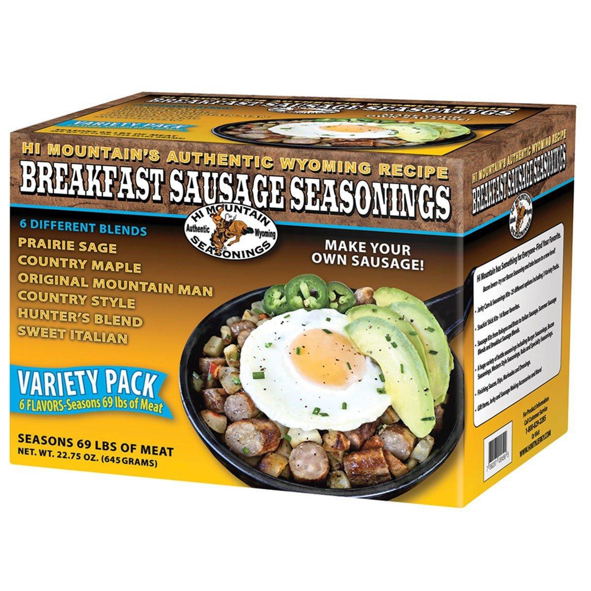 Hi Mountain Breakfast Sausage Variety Pack - Hi Mountain
