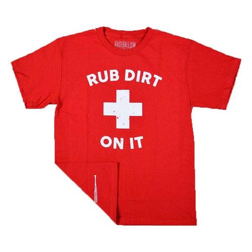 Youth Boys' Baseballism Rub Dirt On It Baseball T-Shirt - Primary Image
