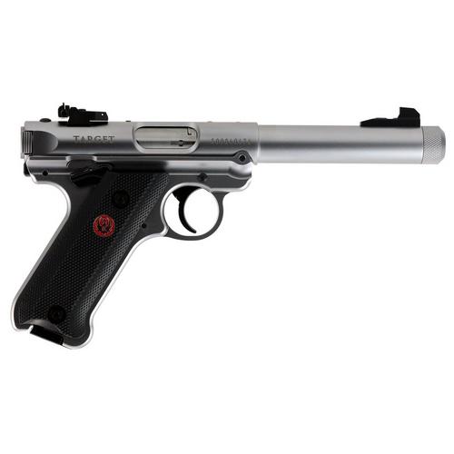 Ruger Mark IV Satin Stainless Steel Target 22 Long Rifle Pistol - Primary Image