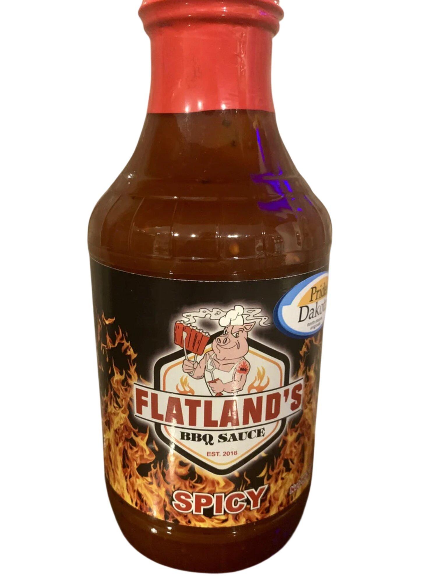 Flatlands Spicy BBQ Sauce - Flatlands BBQ