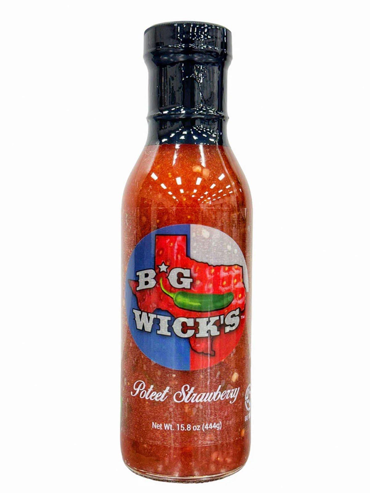 Big Wick's Poteet Strawberry Glaze - 15.8 oz - Big Wick's